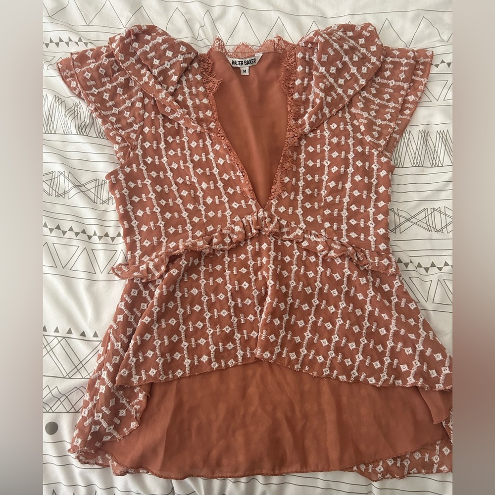Walter Baker size Medium mauve top